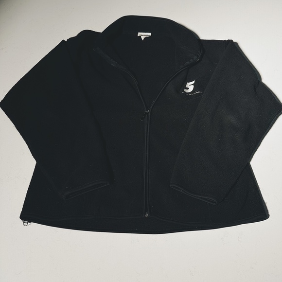 Nascar Black Zip up Sweater Men XXL - Picture 5 of 7